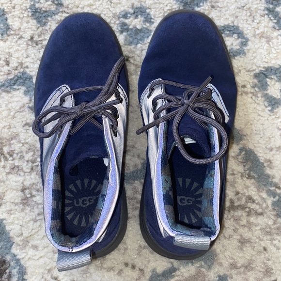 Ugg Treadlite boy shoes sz 13 blue - Picture 3 of 4